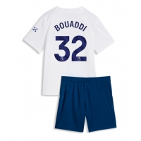 Camiseta Manchester City Ayyoub Bouaddi #32 Tercera Equipación Replica 2026-27 para niños mangas cortas (+ Pantalones cortos)